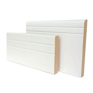 Zocalo MDF fantasia blanco 12 mm X 70mm X 2.75 mts