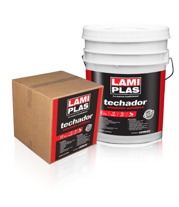 Emulsión Asfáltica TECHADOR X 18KG