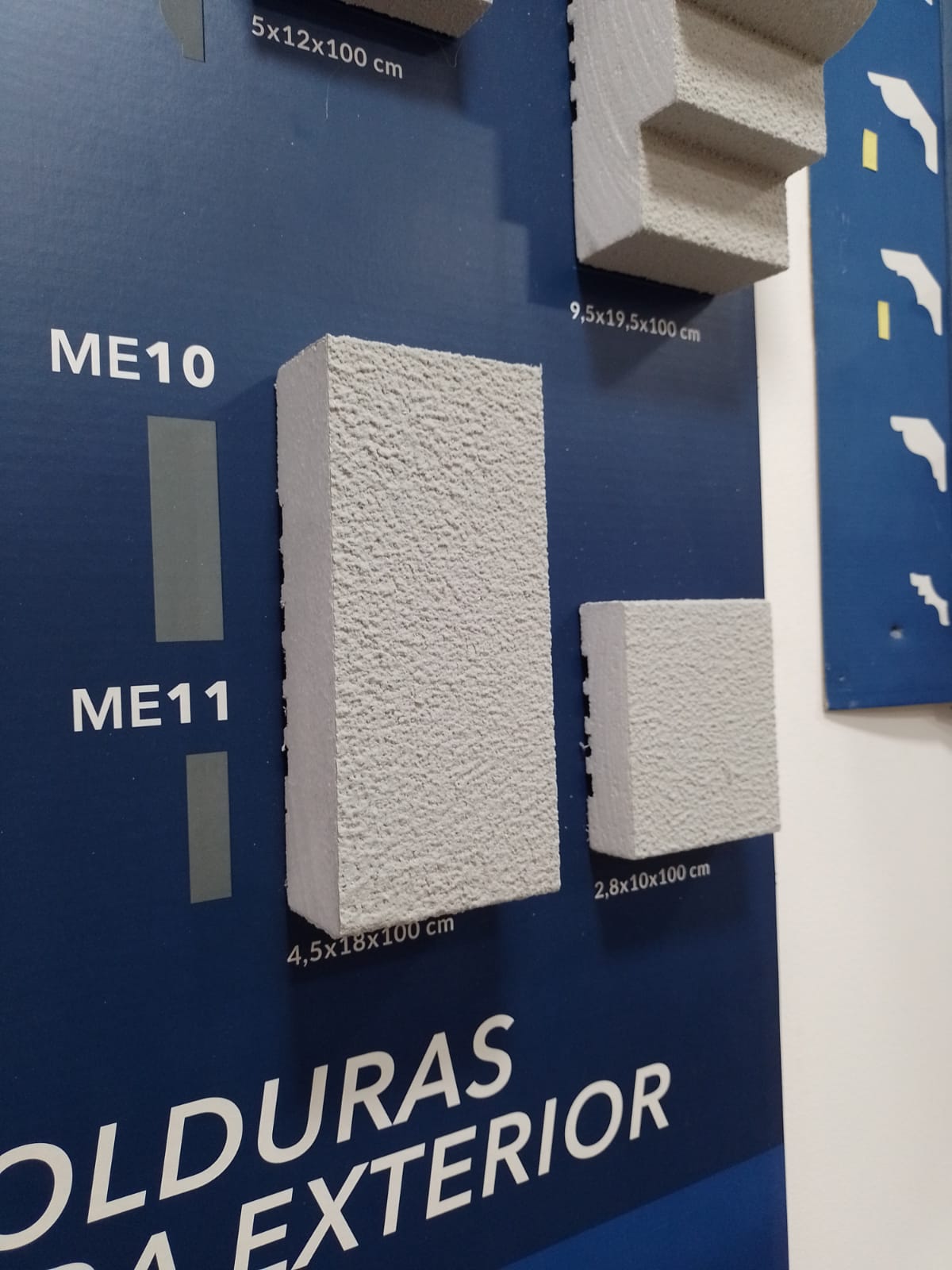 Molduras para Exterior MAROPOR- Tiras de 1 mts. - Imagen 5