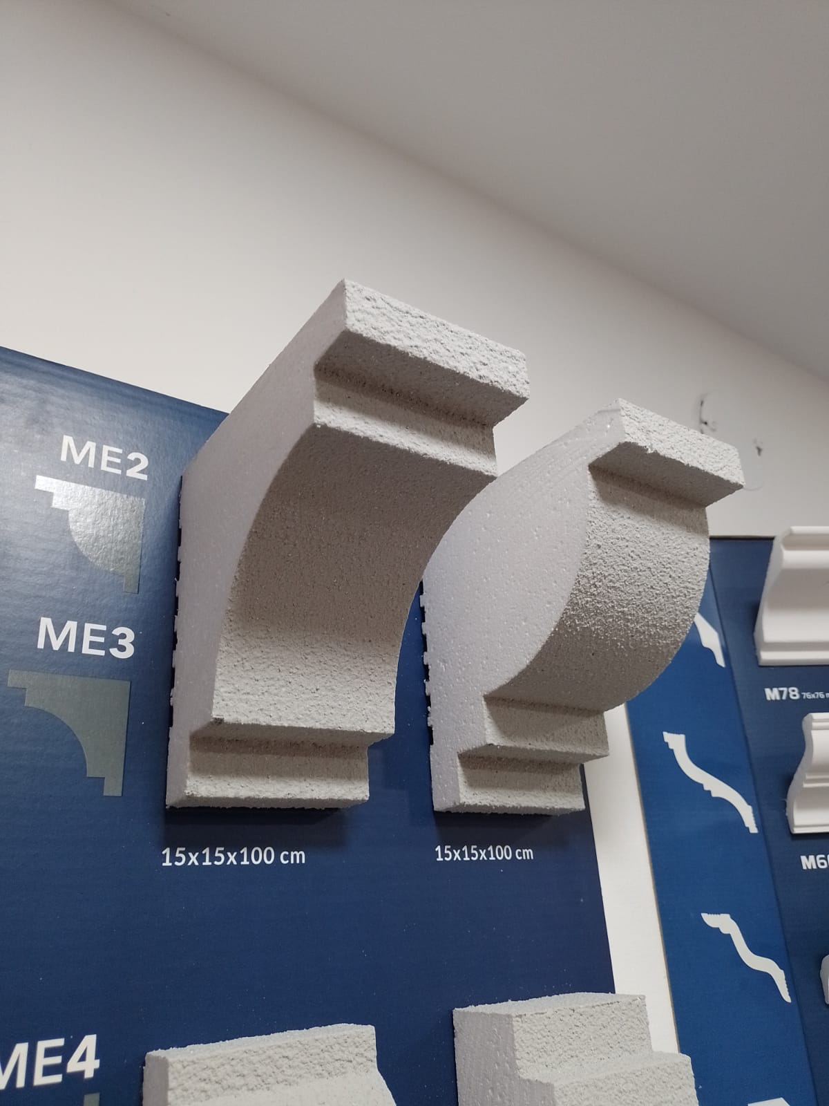 Molduras para Exterior MAROPOR- Tiras de 1 mts. - Imagen 3