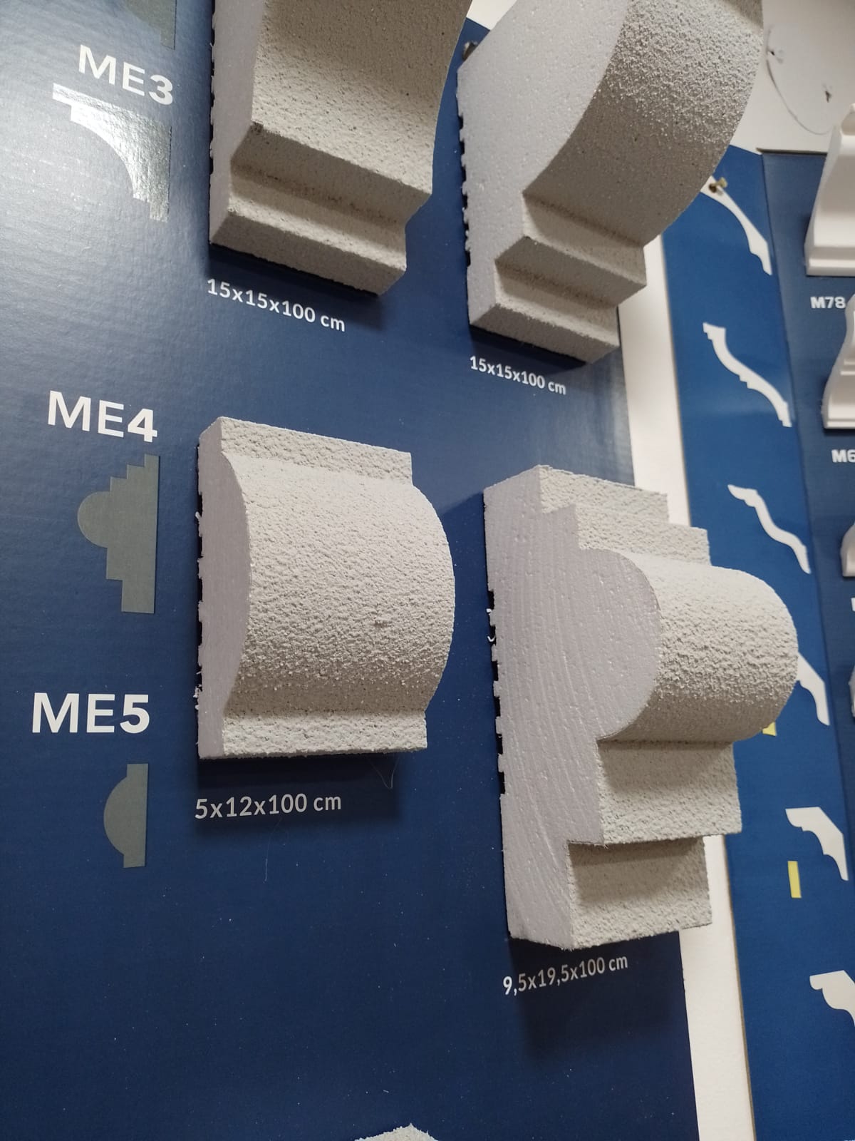 Molduras para Exterior MAROPOR- Tiras de 1 mts. - Imagen 6